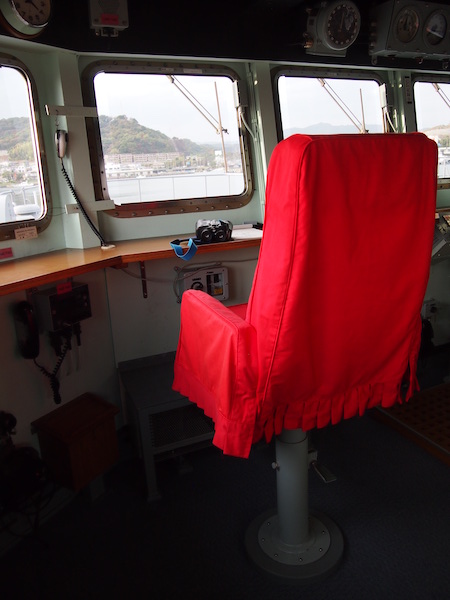 艦長さんのお椅子